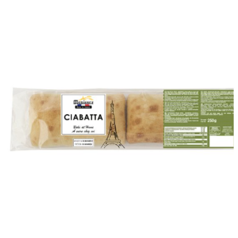 Buy Menissez Ciabatta 250g x Case of 3 | London Grocery Buy Menissez Ciabatta 250g x Case of 3 | London Grocery