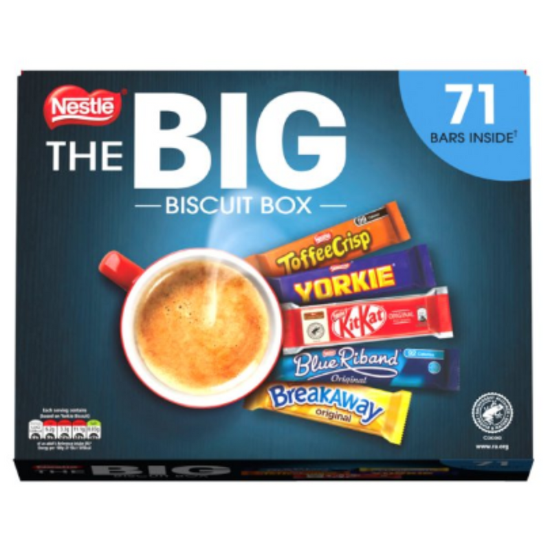 Nestle The Big Biscuit Box 71 Assorted Biscuit Box 1.64kg x Case of 1 - London Grocery
