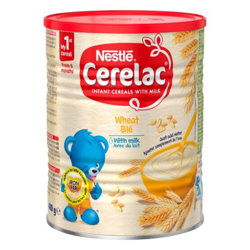 Nestle Cerelac 6 Months Wheat&Milk Cereal 400gr-London Grocery