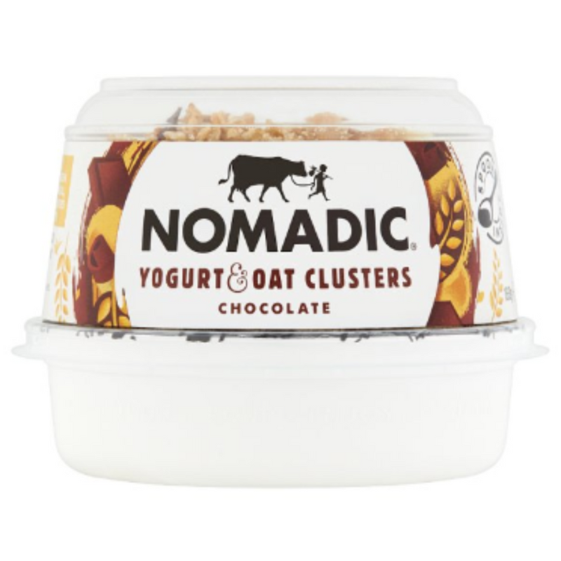 Nomadic Yogurt & Oat Clusters Chocolate 169g x 1 - London Grocery