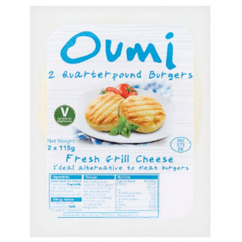 Oumi Quarter Pound Burgers 2 x 115g x 1 - London Grocery