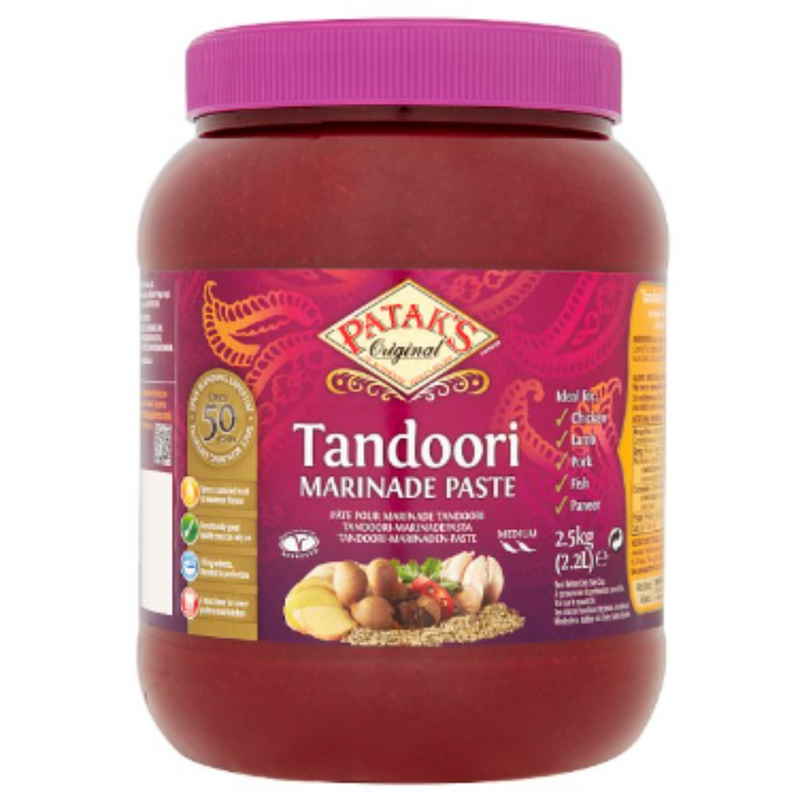 Patak's Original Tandoori Marinade Paste 2500g x 1 - London Grocery