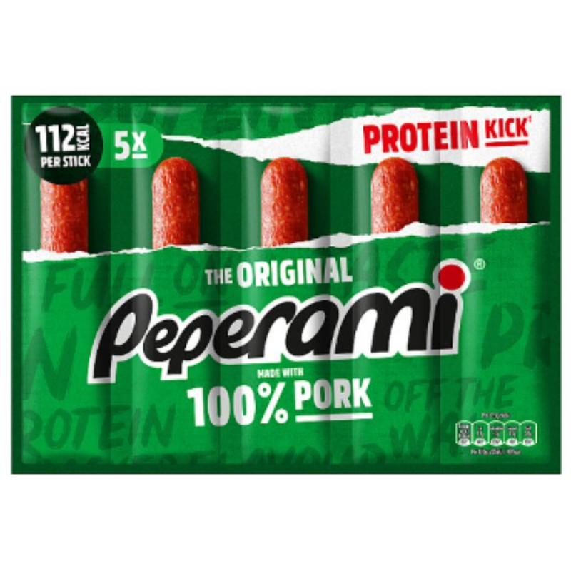 Peperami Original Salami 5 x 22.5g x 22 - London Grocery