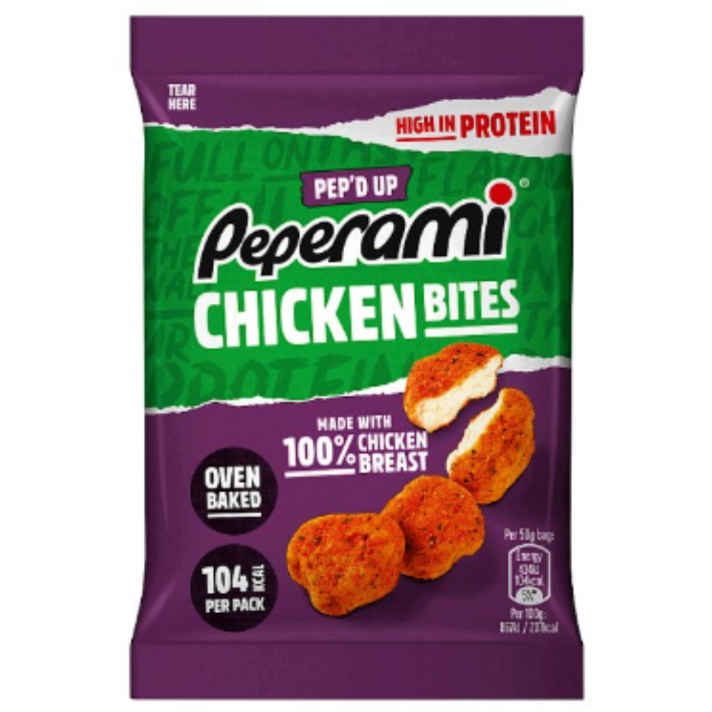 Peperami Bit Buy Peperami Pep'd Up Chicken Bites 50g x 8 | London Grocery