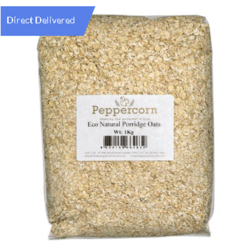 
Peppercorn Eco Natural Oats 1000g x 1 - London Grocery
