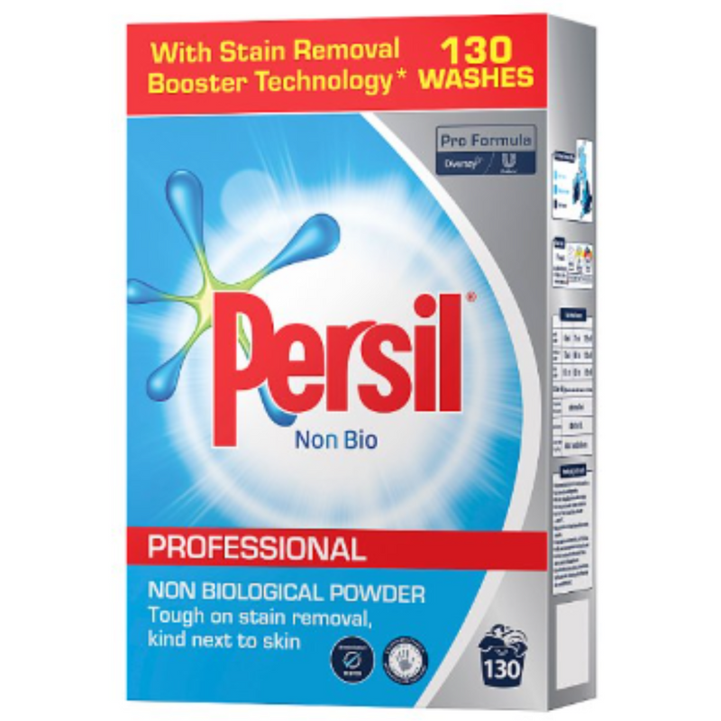 Persil Pro Formula Professional Non Biological Powder 130 Washes 8.4kg x 1 - London Grocery