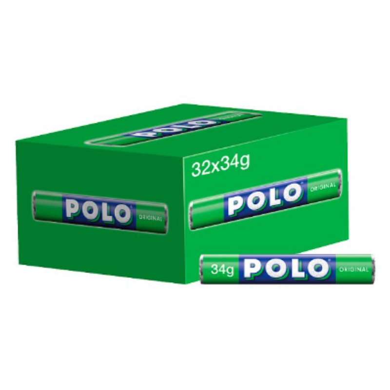 Polo Original Mint Tube 34g x Case of 32 - London Grocery