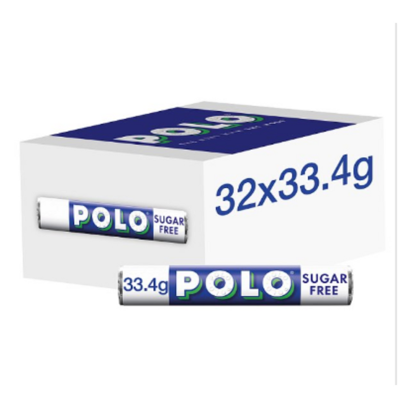 Polo Sugar Free Mint Tube 33.4g x Case of 32 - London Grocery