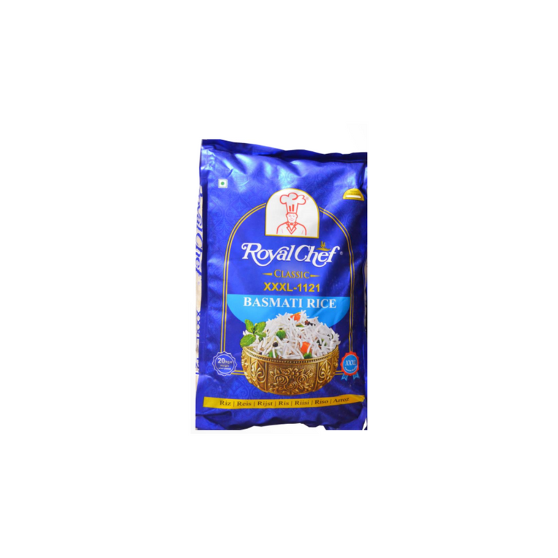 Royal Chef XXXL Basmati Rice 20kg-London Grocery