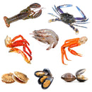 Seafood Boil Box 5 | 8 Ingredients | Lobster| Blue Crabs | Shrimp |Clams | Scallops | Mussels | Snow Crabs | King Crab Legs |7.3kg - London Grocery