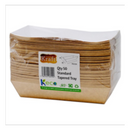 Simply Kraft 50 Standard Tapered Tray 190 x 85 x 45mm x Case of 9 - London Grocery