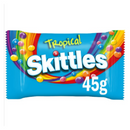Skittles Tropical Sweets Bag 45g x Case of 36 - London Grocery