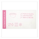 Smart Choice Plastic Tubs 2oz Sauce Cups and Lids 500 Sets x Case of 20 - London Grocery