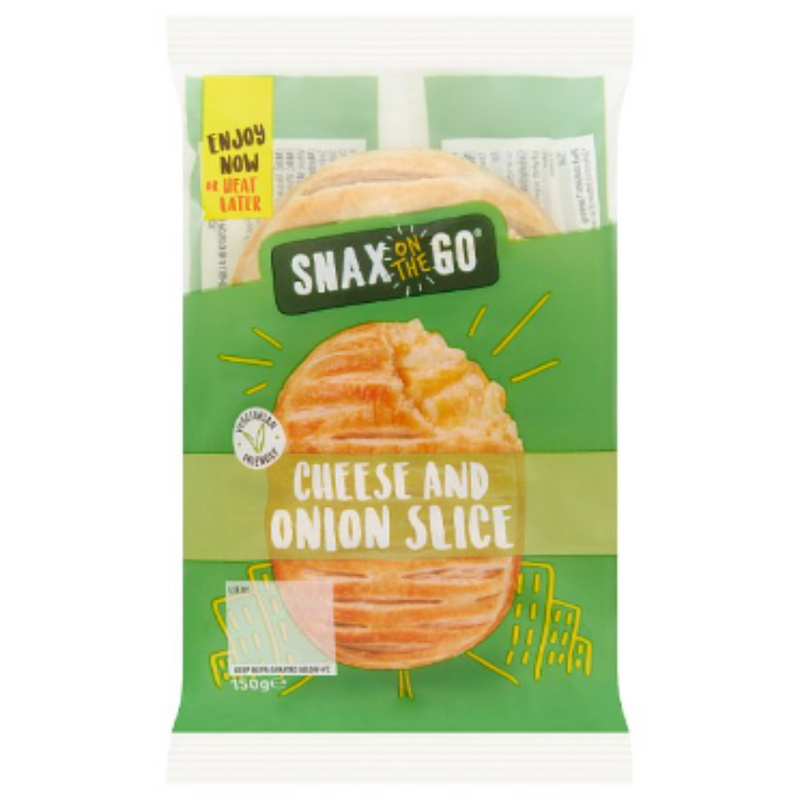 Snax on the Go Cheese and Onion Slice 150g x 6 - London Grocery