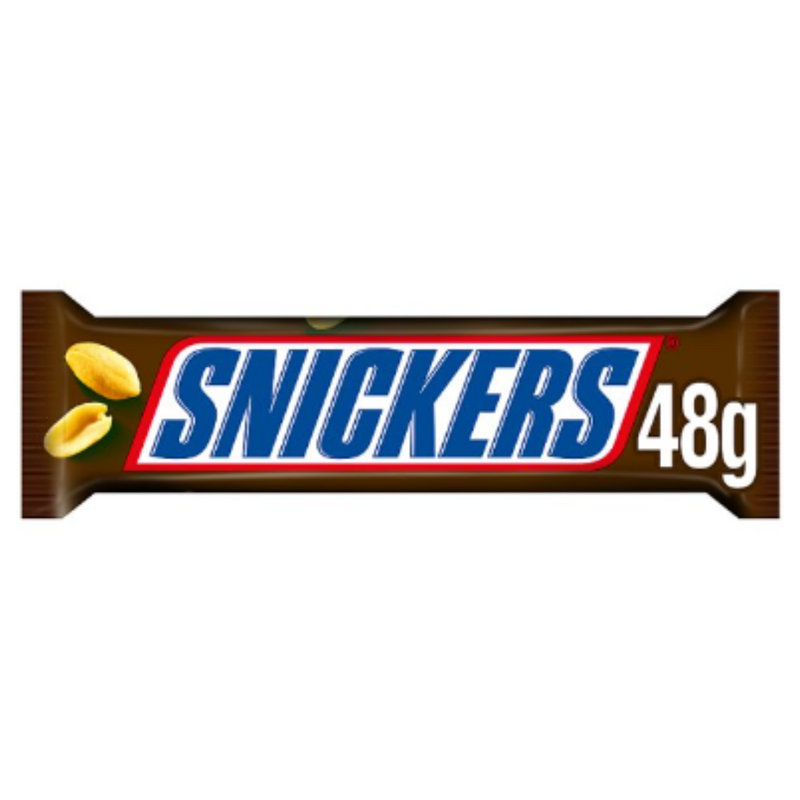 Snickers Chocolate Bar 48g x Case of 48 - London Grocery