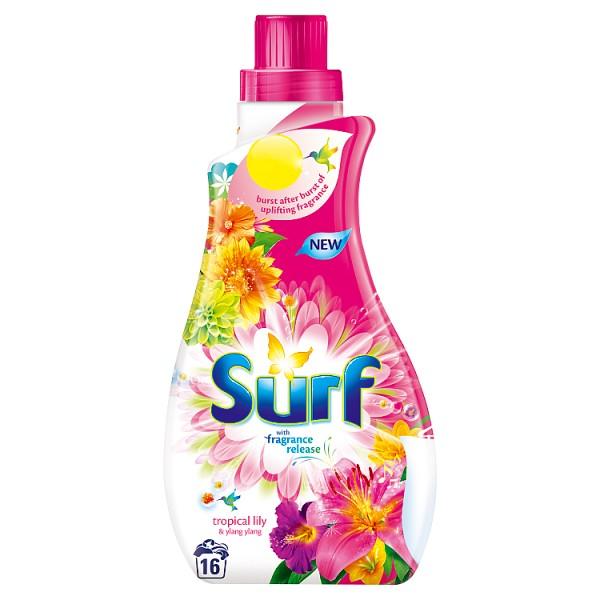 Surf Tropical Lily & Ylang Washing Liquid 16 Wash 560ml - London Grocery