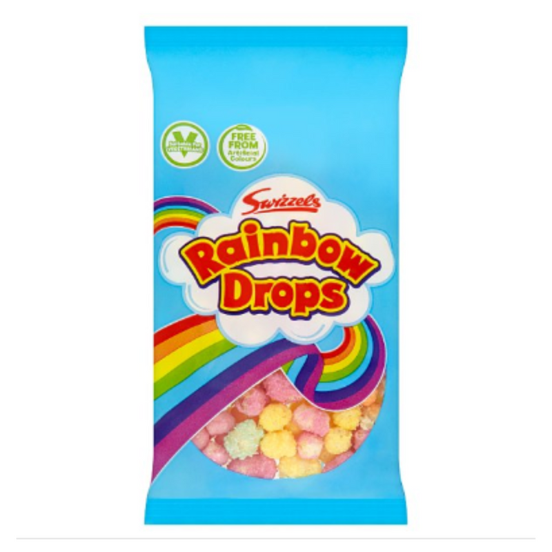 Swizzels Rainbow Drops 10g x Case of 60 - London Grocery