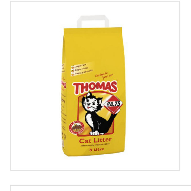 Thomas Cat Litter 8L x Case of 1 - London Grocery