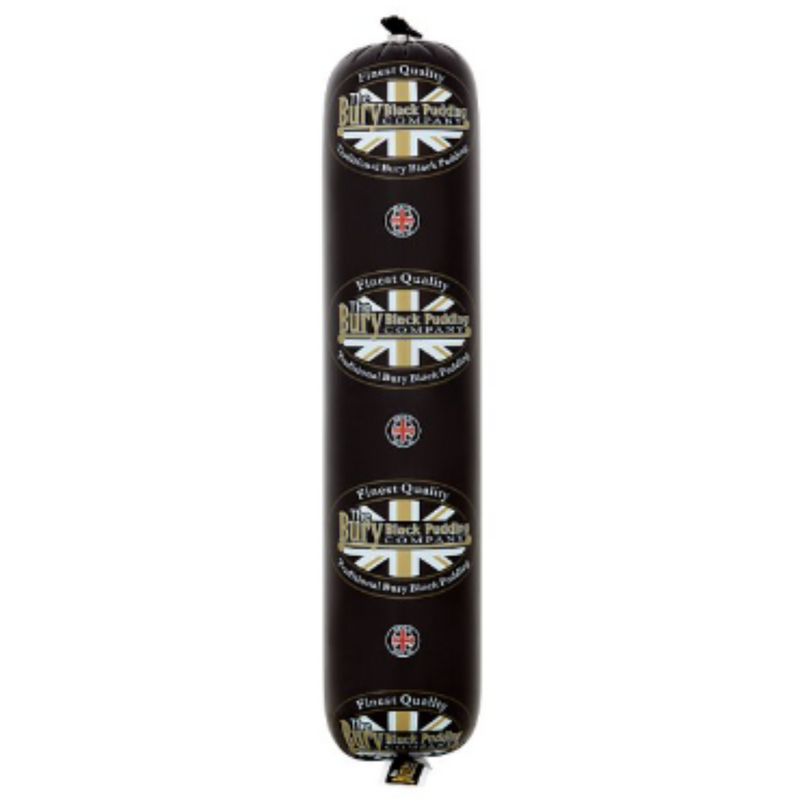 The Bury Black Pudding Company Traditional Bury Black Pudding Stick 1.36kg x 1 - London Grocery