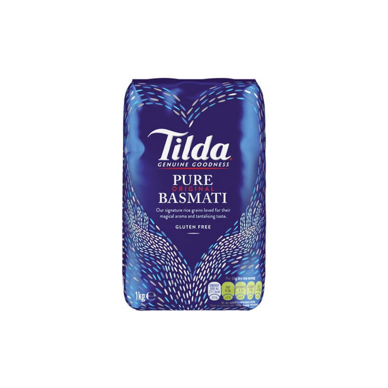Tilda Basmati Rice 1kg-London Grocery