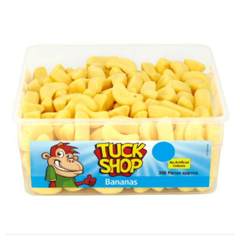 Tuck Shop Bananas 300 Pieces 840g x Case of 1 - London Grocery