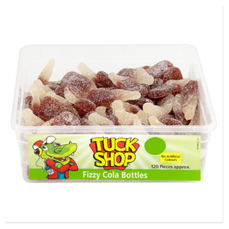 Tuck Shop Fizzy Cola Bottles 120 Pieces 864g x Case of 1 - London Grocery