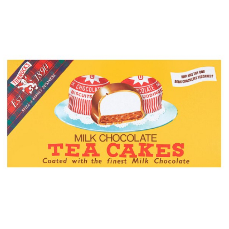 Tunnock's Milk Chocolate Tea Cakes 36 x 24g x Case of 288 - London Grocery