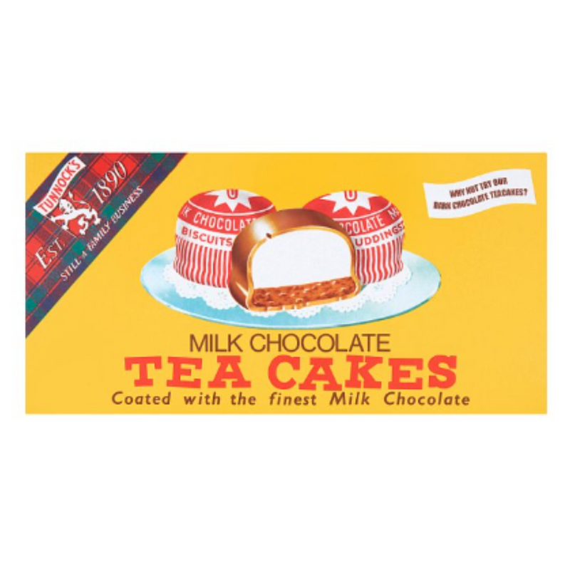 Tunnock's Milk Chocolate Tea Cakes 36 x 24g x Case of 36 - London Grocery