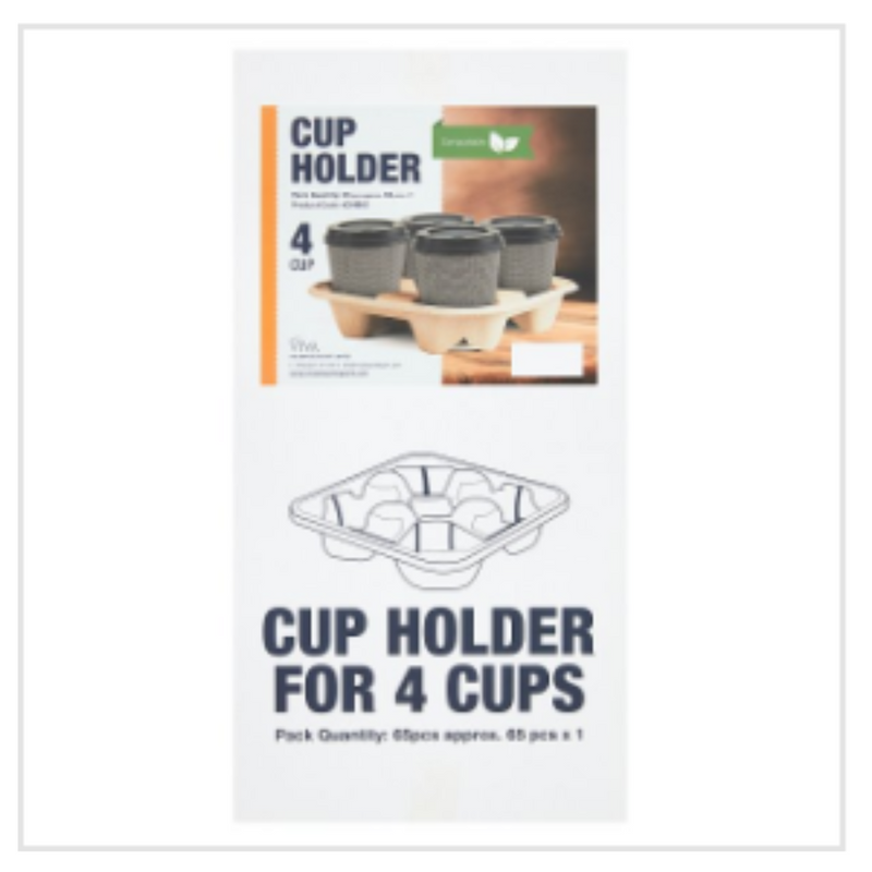 VIVA Cup Holder 4 Cup 65pcs x Case of 1 - London Grocery