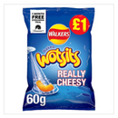 Walkers Wotsits Cheese Snacks 60g x Case of 15 - London Grocery
