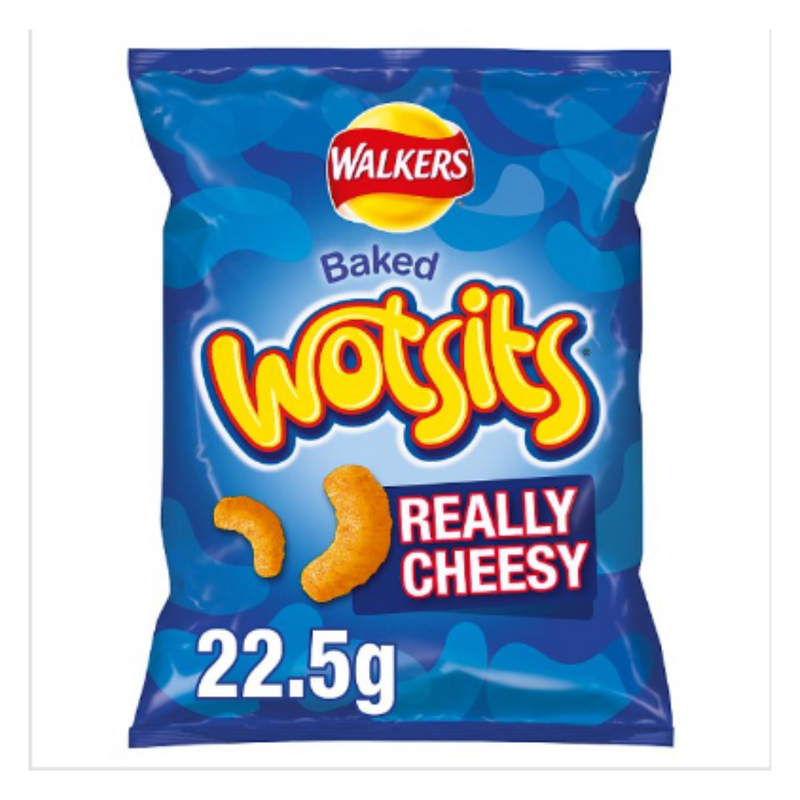 Walkers Wotsits Really Cheesy Snacks 22.5g x Case of 32 - London Grocery