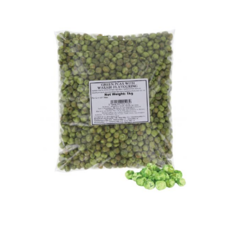 Wasabi Green Peas 500 x Case of 1 - London Grocery