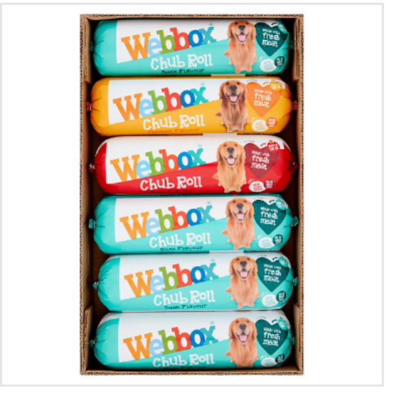 Webbox Chub Roll Assorted 6 x 720g x Case of 6 - London Grocery