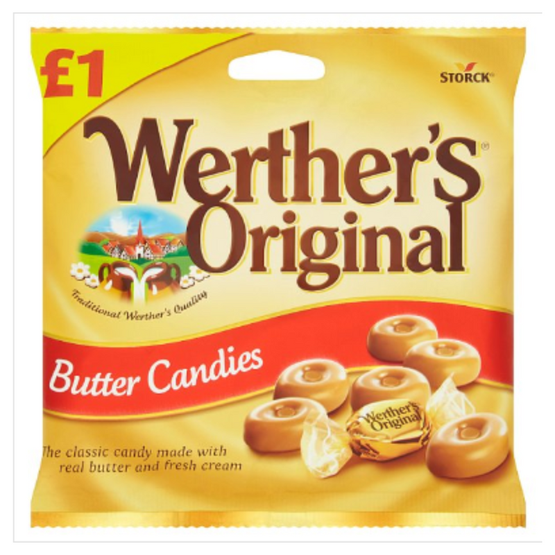 Werther's Original Butter Candies 110g x Case of 12 - London Grocery