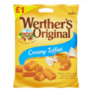 Werther's Original Creamy Toffees 110g x Case of 12 - London Grocery