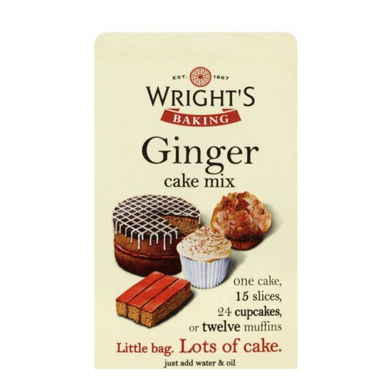 Wright's Baking Ginger Cake Mix 500gr-London Grocery