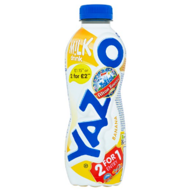 Yazoo Milk Drink Banana 400ml x 10 - London Grocery