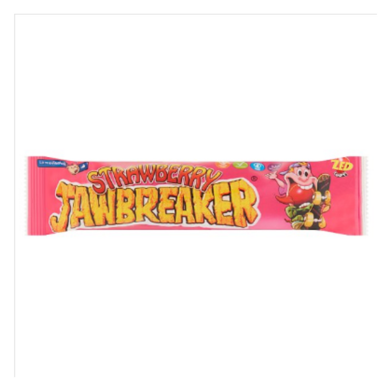 Zed Candy Strawberry Jawbreaker 33.04g x Case of 30 - London Grocery