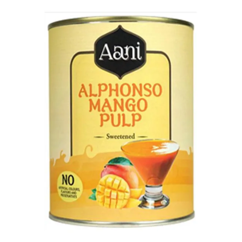 Aani Mango Pulp Alphonso 6 x 850g | London Grocery