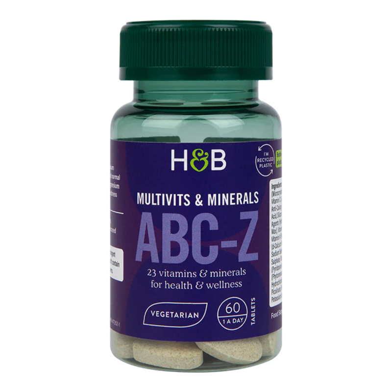 Holland & Barrett ABC to Z Multivitamins 60 Tablets | London Grocery