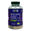Holland & Barrett ABC to Z Vegan Multivitamins 240 Tablets | London Grocery