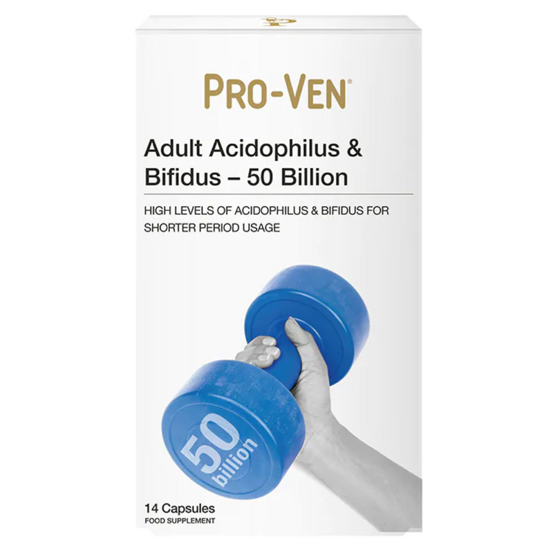 Pro-Ven Adult Acidophilus & Bifidus 50 Billion 14 Capsules | London Grocery