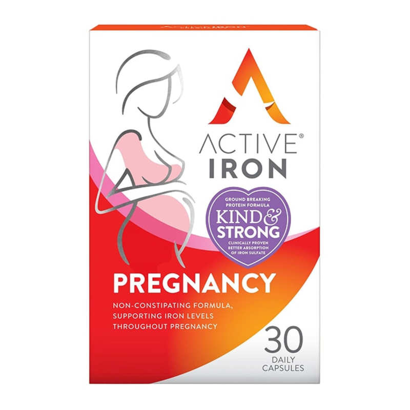 Active Iron Pregnancy 30 Capsules | London Grocery