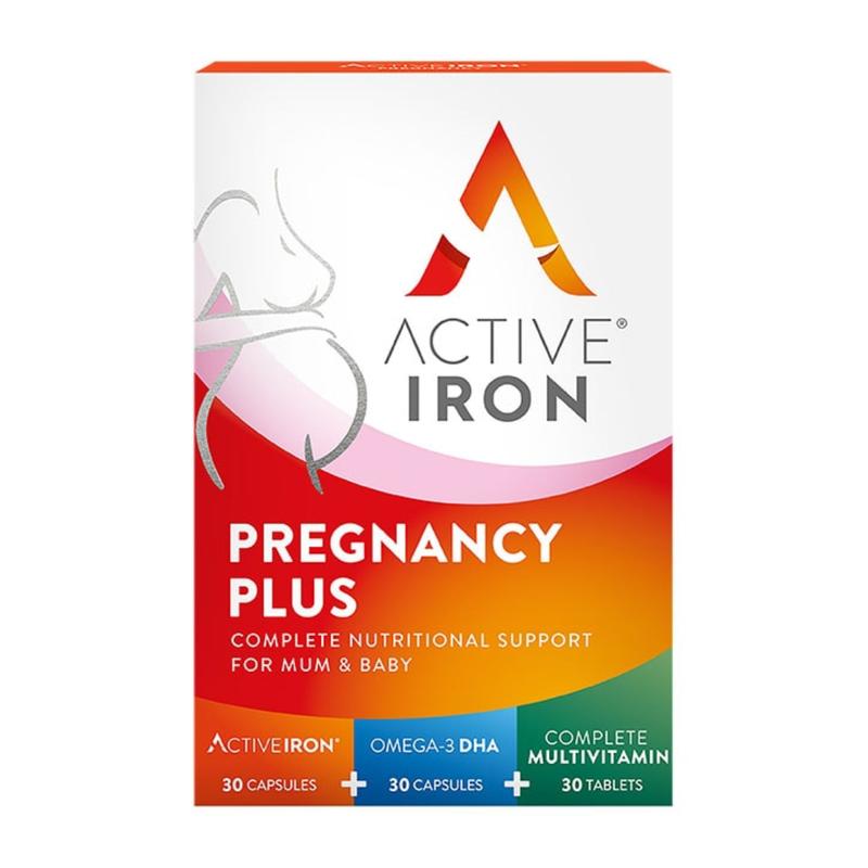 Active Iron Pregnancy Plus 90 Capsules | London Grocery