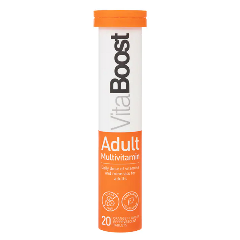 Vitaboost Adult Multivitamin Effervescent 20 Tablets | London Grocery