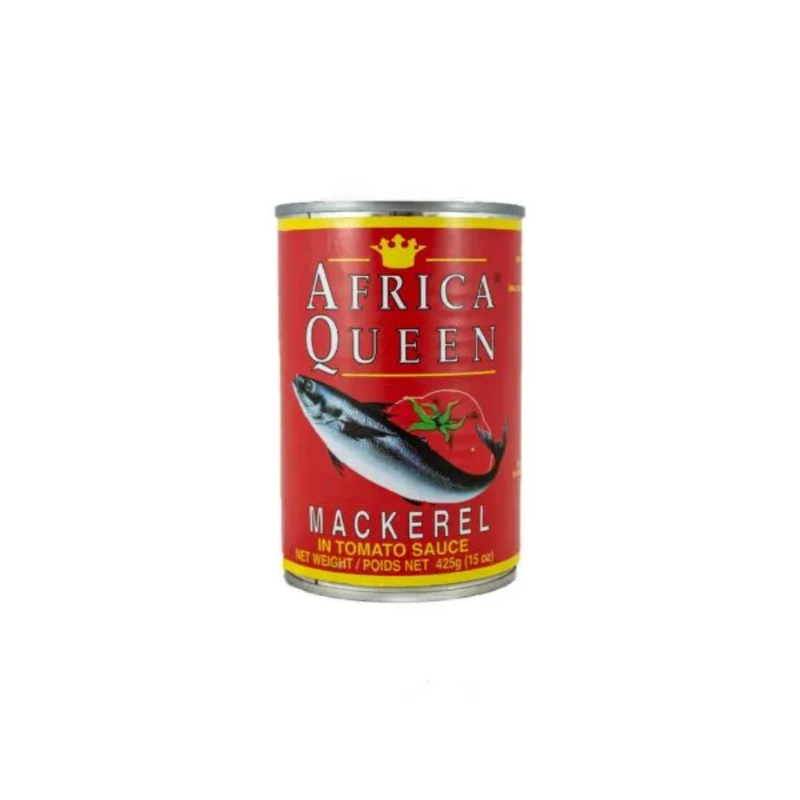 Africa Queen Mackerel in Tomato Sauce 24 x 425g | London Grocery