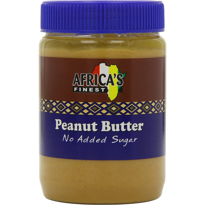 Africa’s Finest Peanut Butter No Added Sugar 12 x 500g | London Grocery