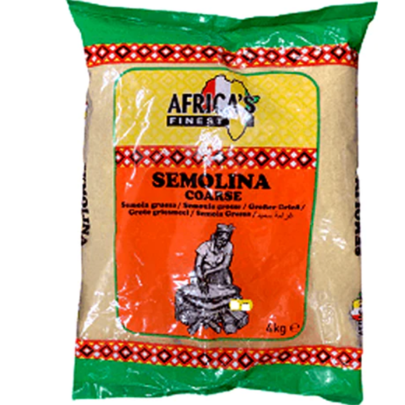 Africa’s Finest Semolina Coarse 4kg | London Grocery