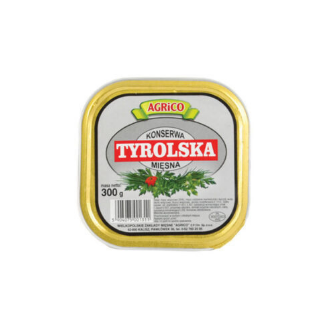 Agrico Tyrol Canned Meat (Konserwa Tyrolska) | London Grocery