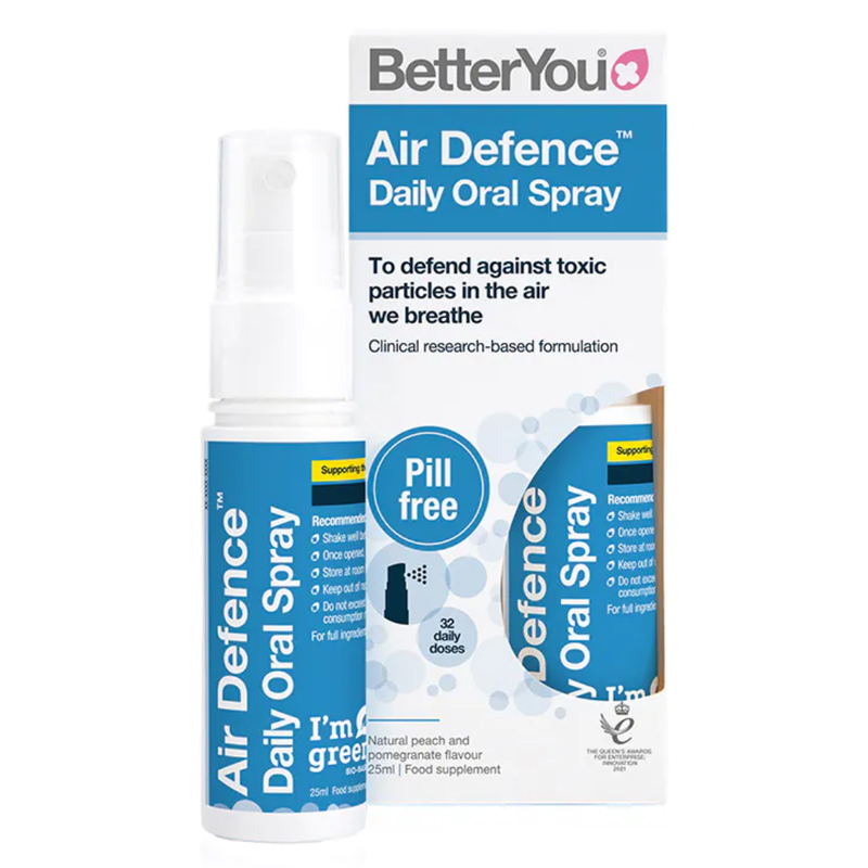 BetterYou Air Defence Daily Oral Spray 25ml | London Grocery